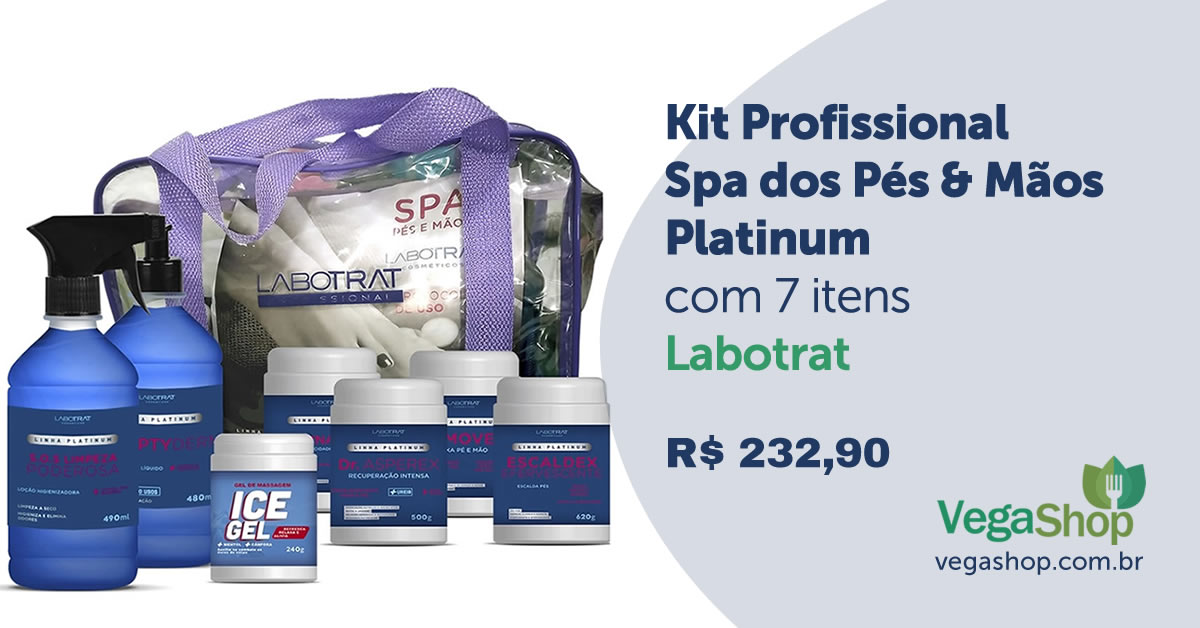 Kit Spa Dos P S M Os Platinum Itens Labotrat Vegashop