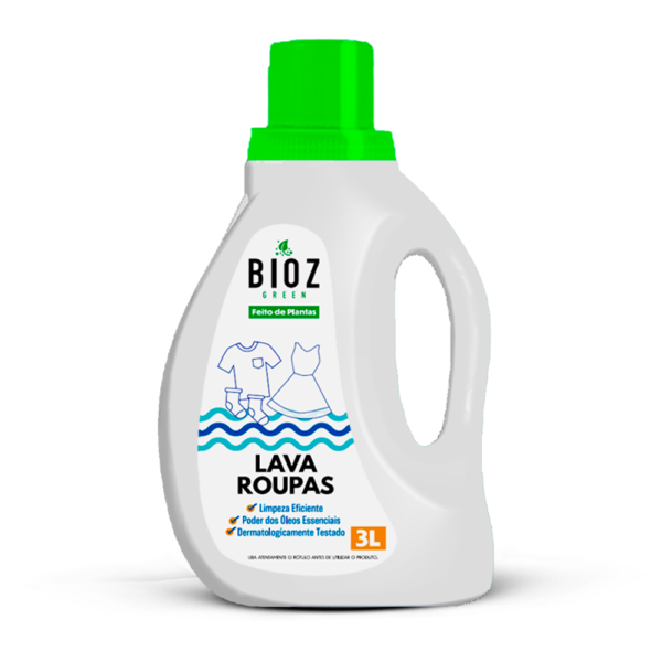 Lava Roupas Natural Vegano Bioz 3L