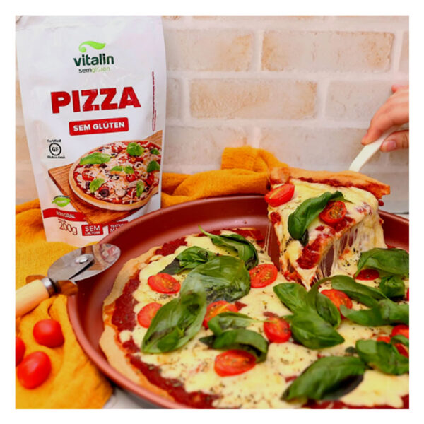Mistura para pizza sem gluten vitalin