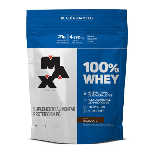 whey protein max titanium refil 100%