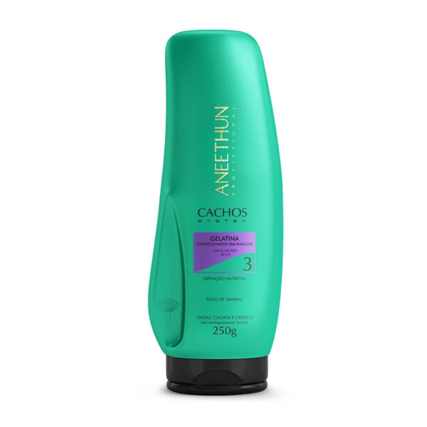 Aneethun gelatina fixador cachos