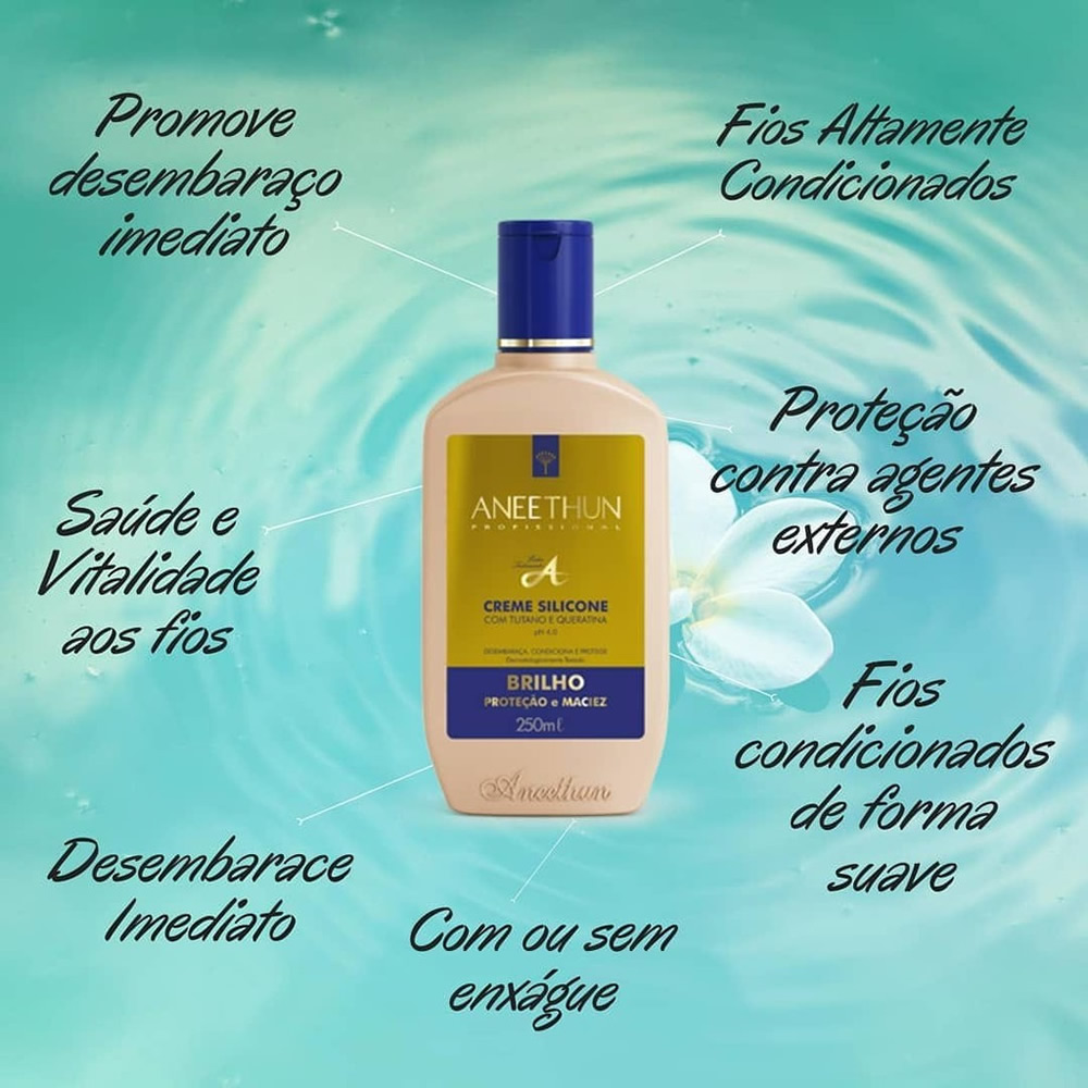 Creme de Silicone Aneethun Profissional Linha A 250mL 004 5