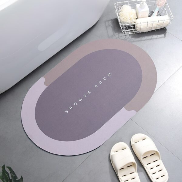 Tapete super absorvente para saída de banho banheiro 40cm x 60cm