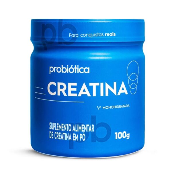 creatina monohidratada 100% pura probiótica 300g