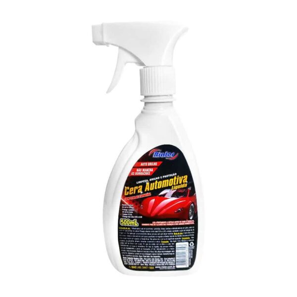 Cera líquida automotiva Rialer 500ml
