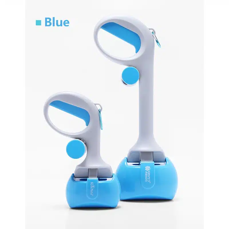 H531bf8e9b4774dfeaccb9fb29bfb8e568.webp Coletor de cocô portátil para cães e gatos com dispenser para sacos plásticos - Imagem 7