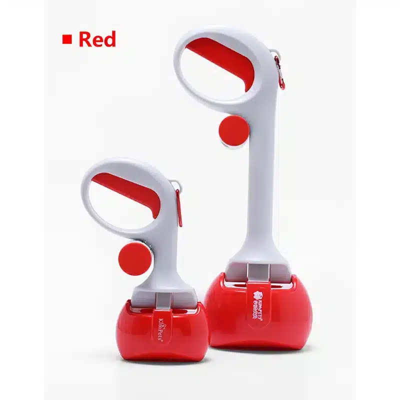 Hc0af7bc2810241798d2bdb8c1f858748A.webp Coletor de cocô portátil para cães e gatos com dispenser para sacos plásticos - Imagem 8