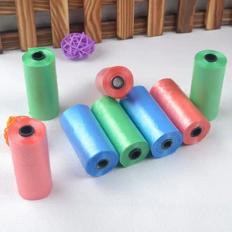 S1917d9d326e94849b326e5454180999fH.webp Coletor de cocô portátil para cães e gatos com dispenser para sacos plásticos - Imagem 6
