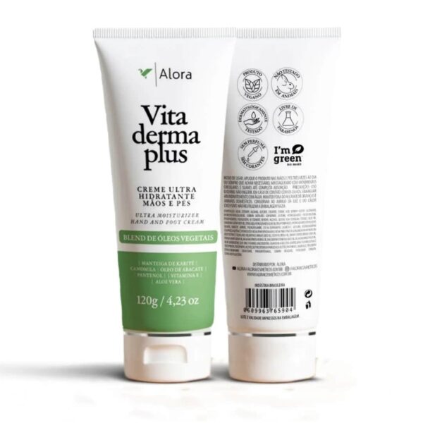 Vita Derma Plus - O Melhor Hidratante para pele ressecada para pacientes oncológicos