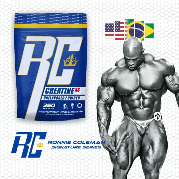 creatina 1kg refil 100% pura ronnie coleman importada sache neutro