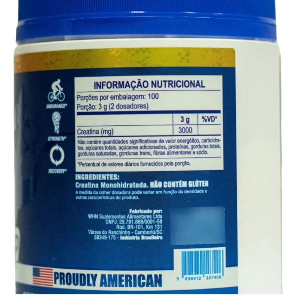creatina ronnie coleman 100% pura 300g